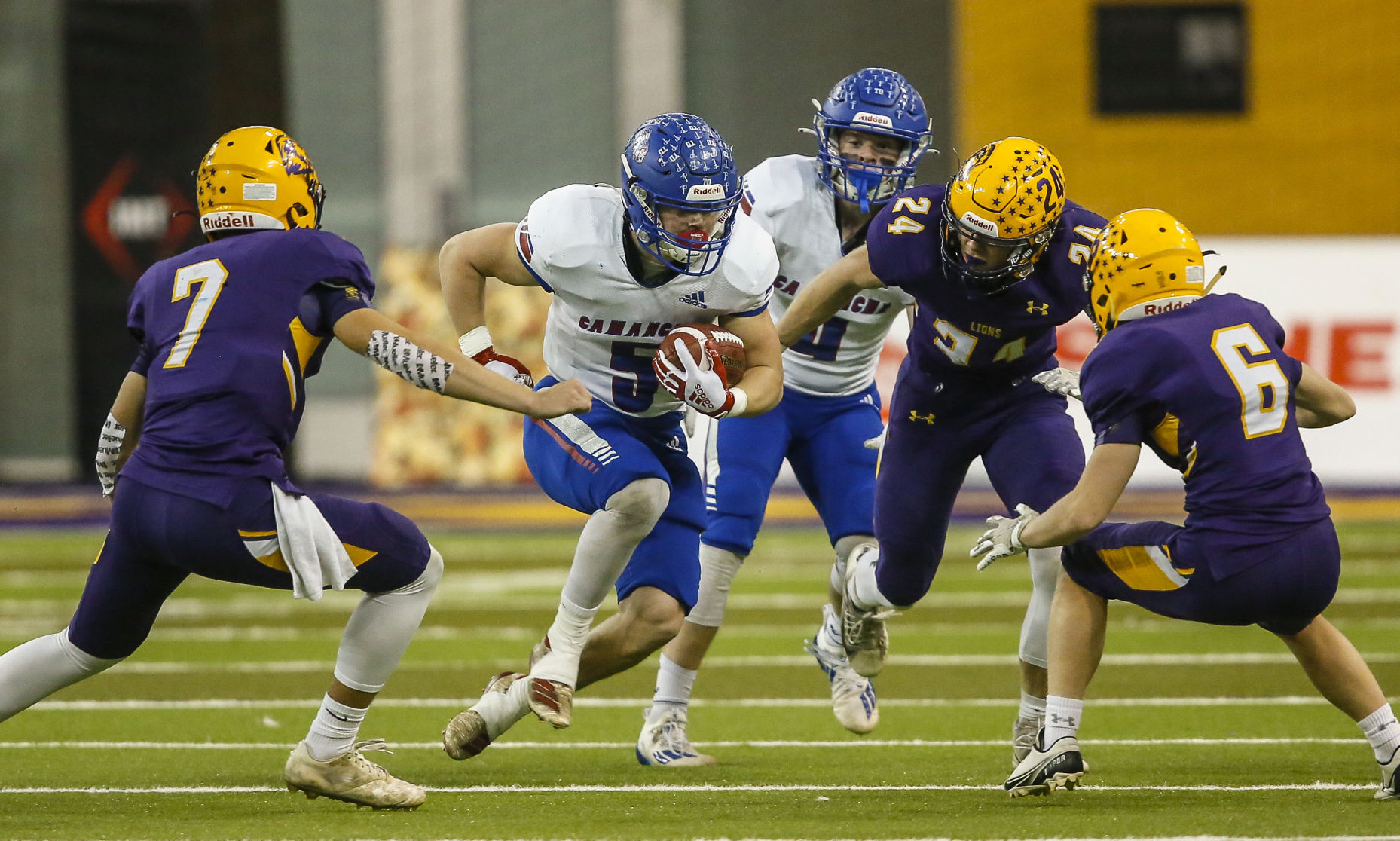 State Football 2A Central Lyon/George-Little Rock vs. Camanche 1